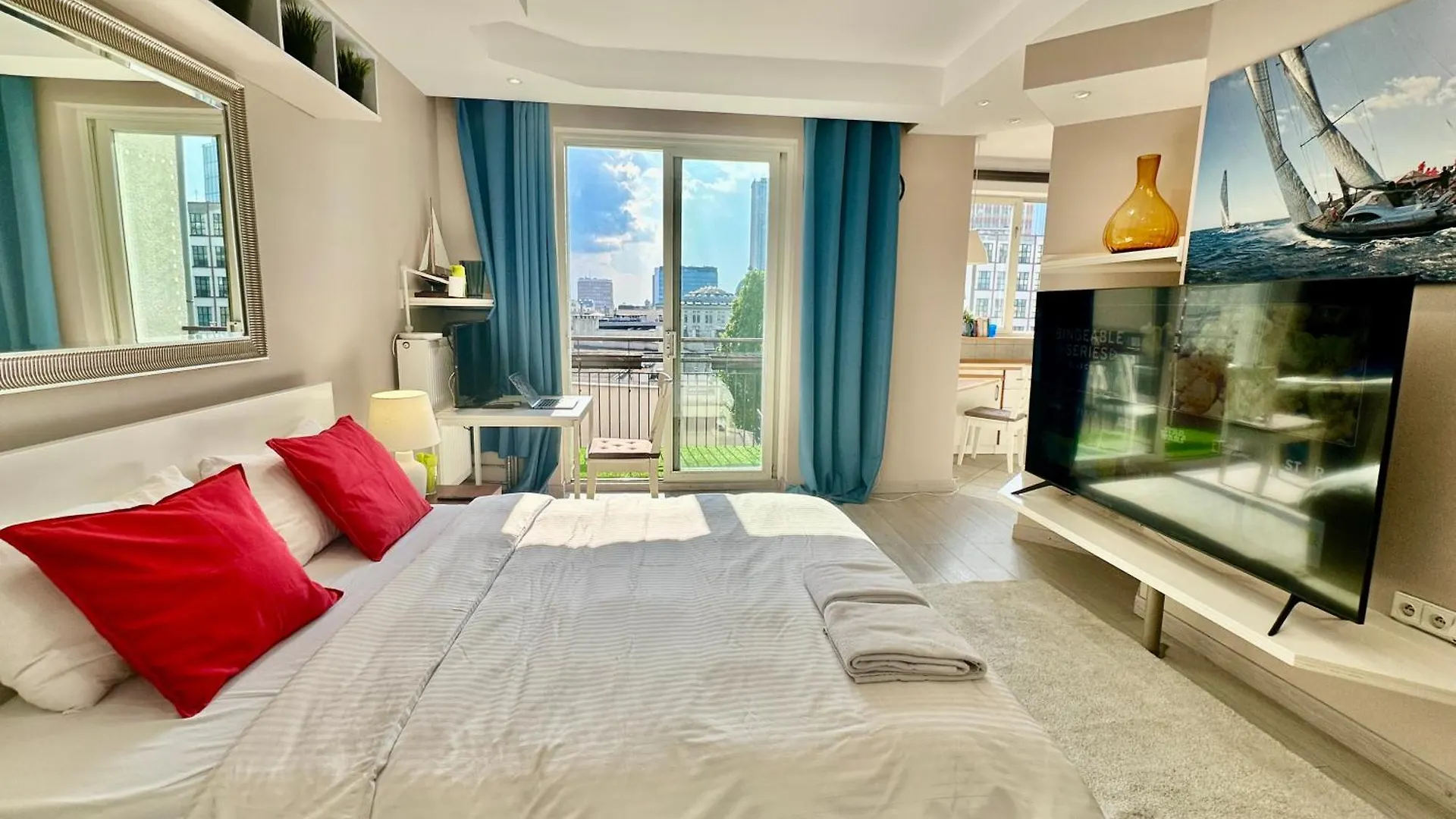 Apartment Volvo View Fast Wifi 1 Gbs 80'Tv Netflix Hbo Skyshowmax Warsaw