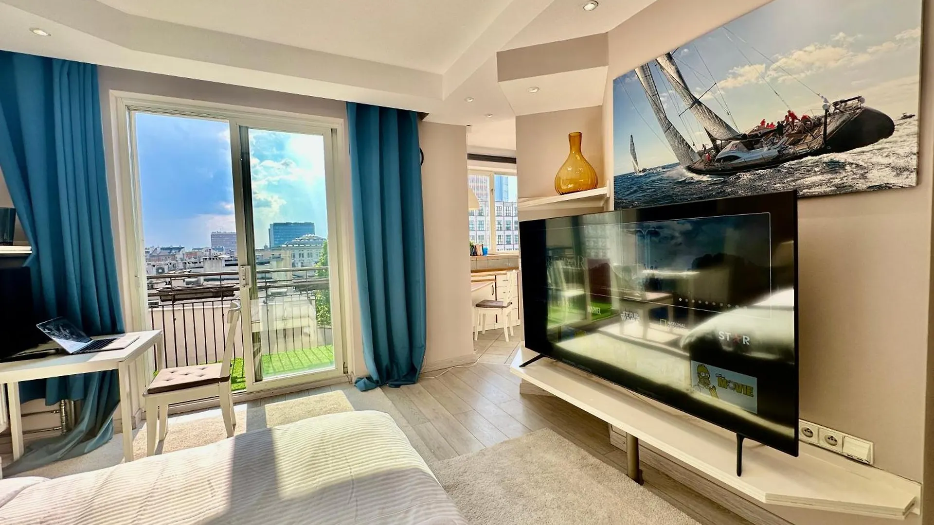 Apartment Volvo View Fast Wifi 1 Gbs 80'Tv Netflix Hbo Skyshowmax Warsaw